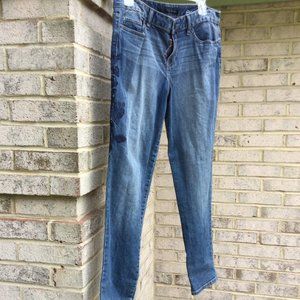 Calvin Klein Embroidered  Boyfriend Jean